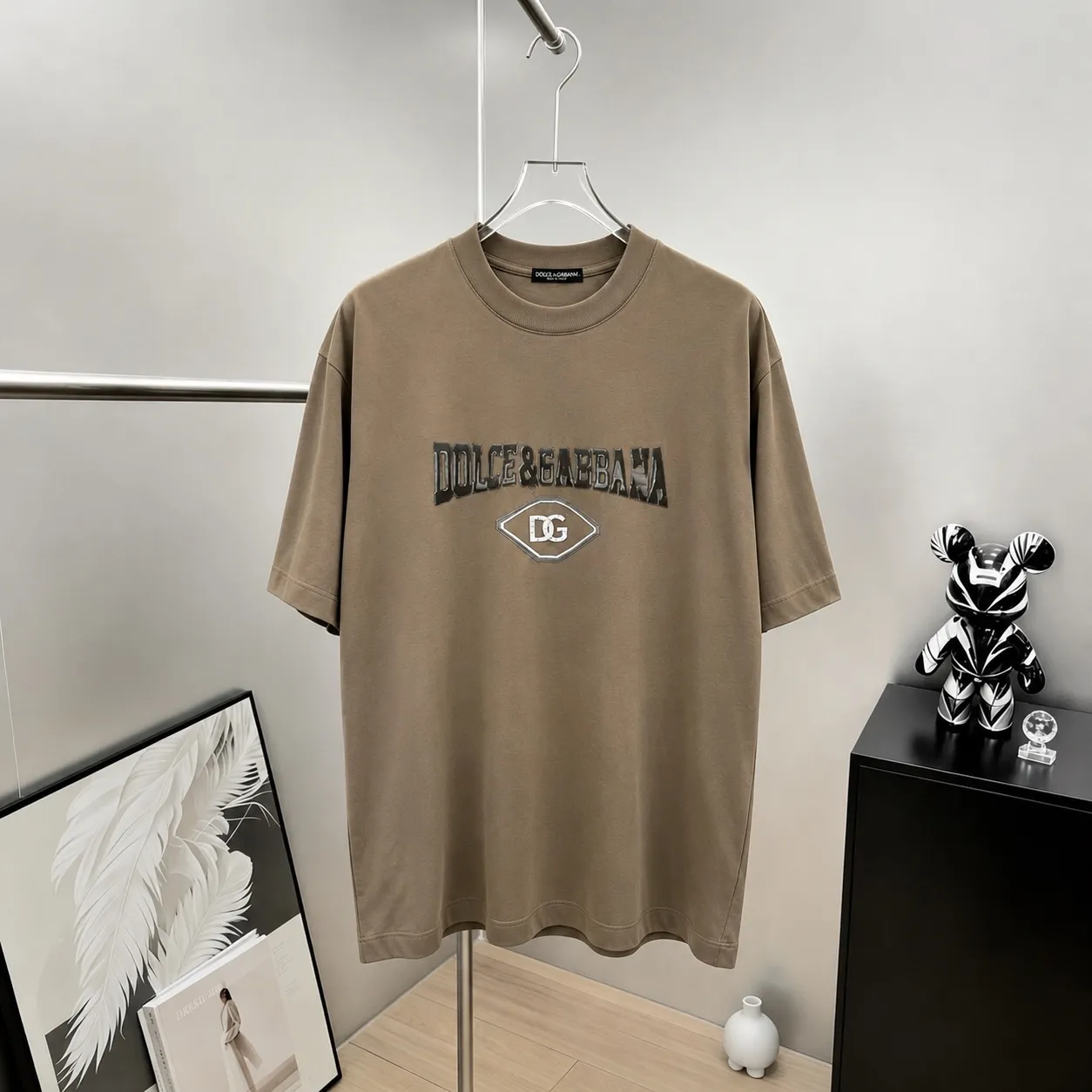 dg～ 《 》 ， tee ， Same Style ， : Black White Coffee Brown Size：S（90-130 ） M（125-150 ） L（135-165 ） XL（160-190 ） XXL（185